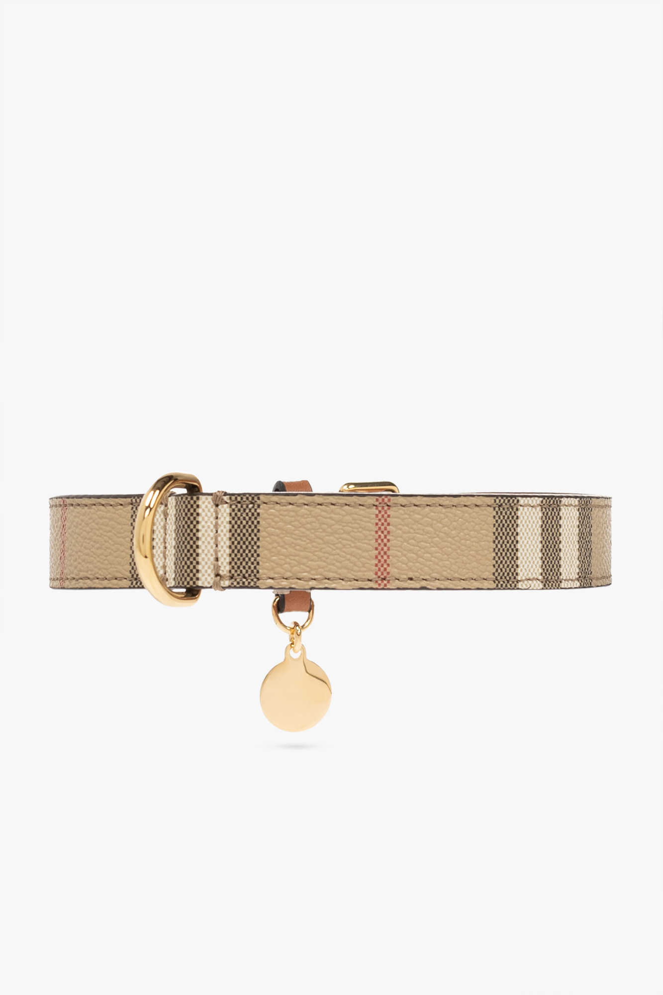 Burberry style dog store collar